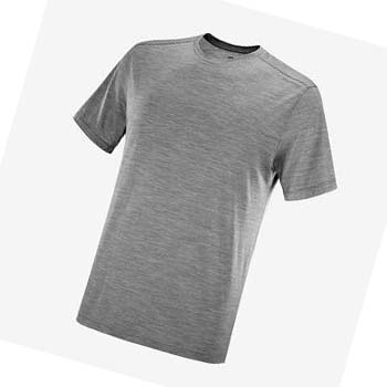 Camiseta Salomon OUTLIFE MERINO BLEND Hombre Grises | MX 3222VRW